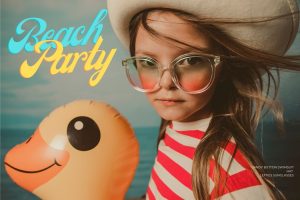 Editorial: Beach Party by Leticia Reig