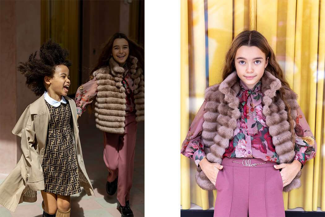 Fendi kids, Chloe kids, Dolce Gabbana kids