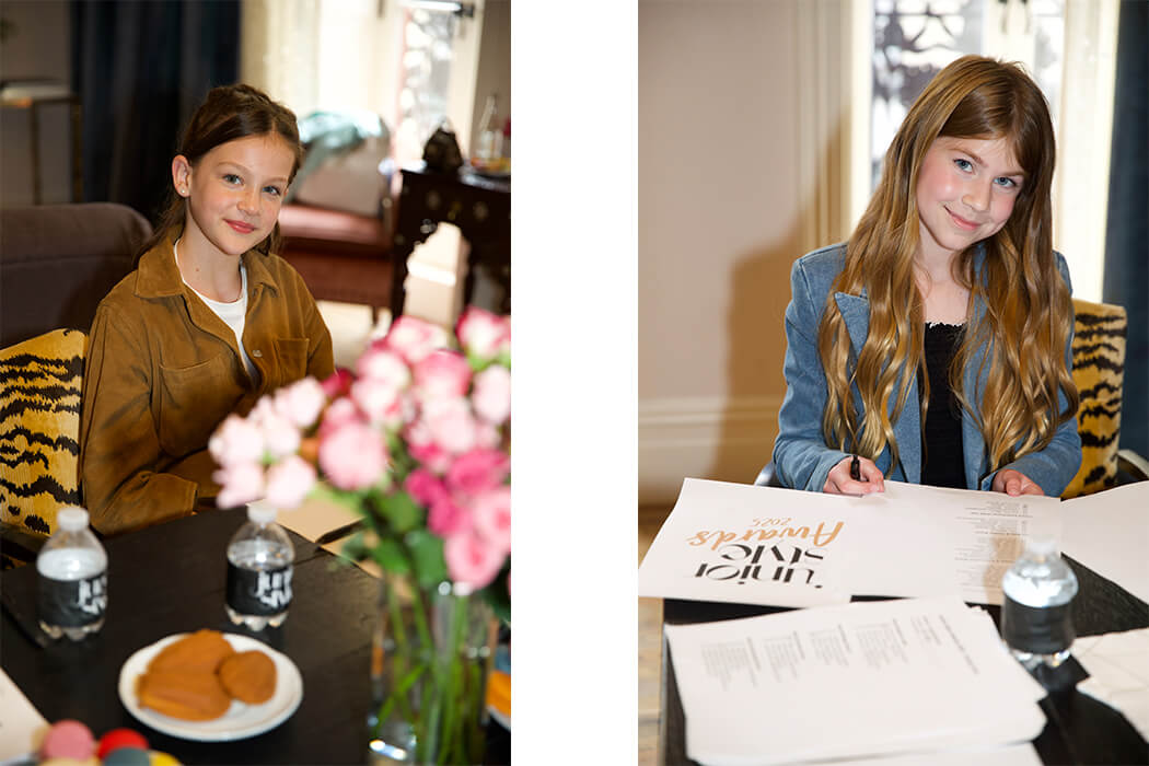 the Junior Style Awards Kids Panel