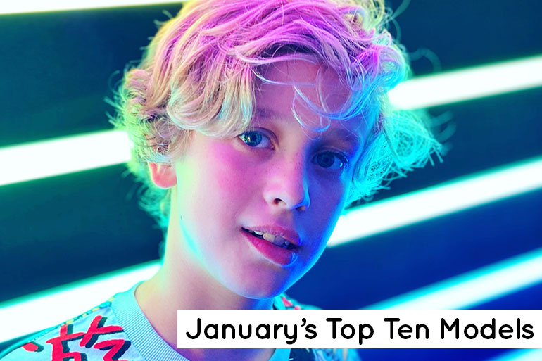 Junior Style January Top Ten Kid models