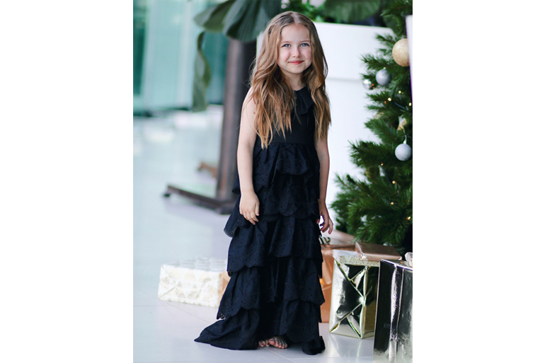 Junior Style Blog: Harlow from The Daddy Fashion Stylist wears Infantium Victoria