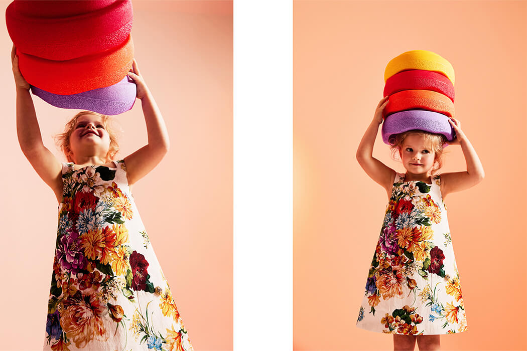 COLOR BLOCK PARTY: Kids Fashion Editorial junior style