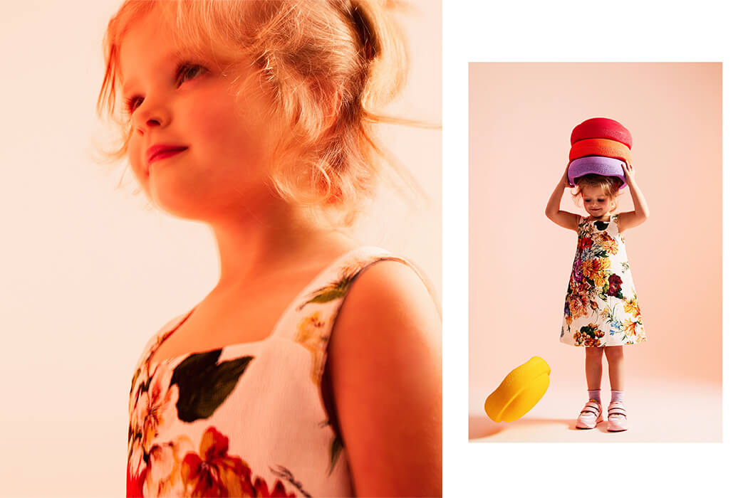 COLOR BLOCK PARTY: Kids Fashion Editorial