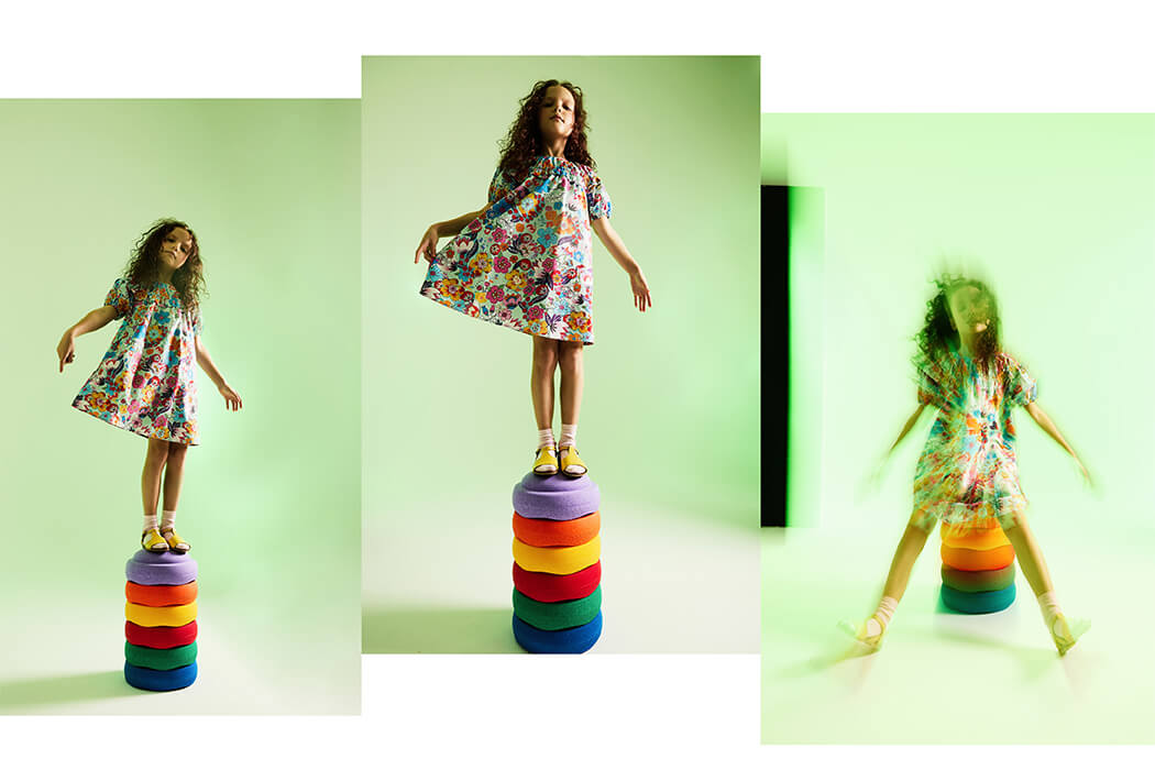 COLOR BLOCK PARTY: Kids Fashion Editorial