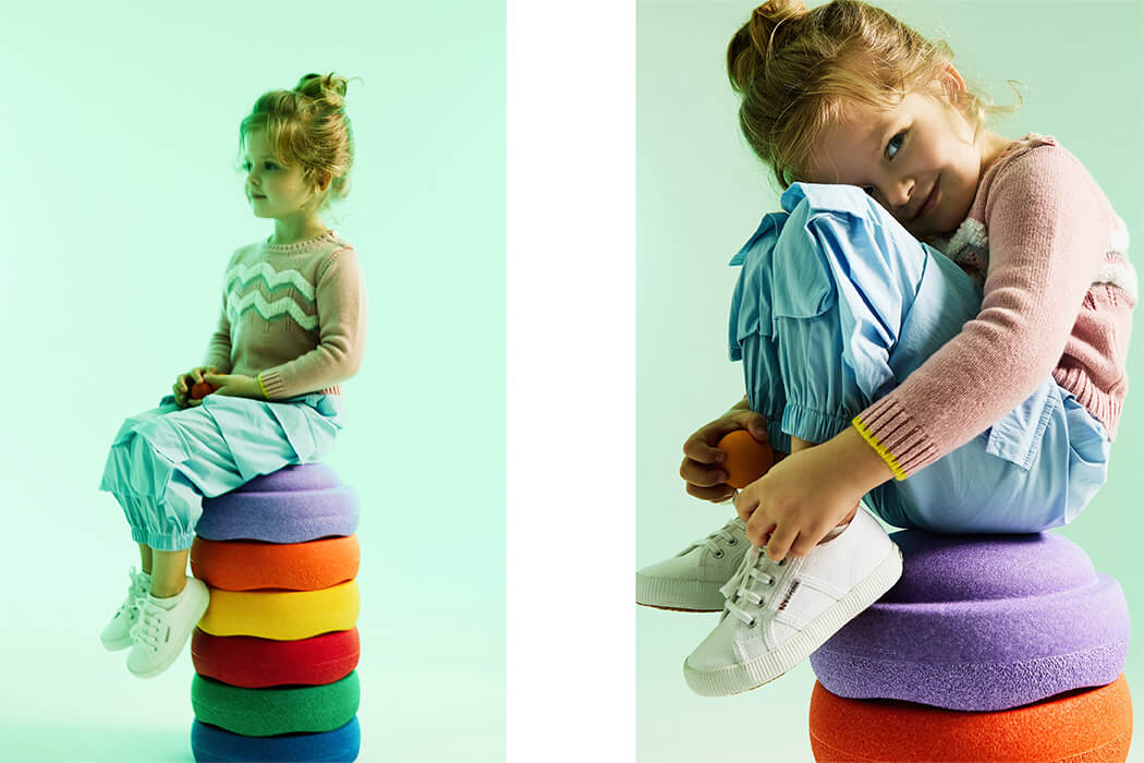 COLOR BLOCK PARTY: Kids Fashion Editorial