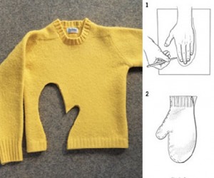 Upcycling: Mittens