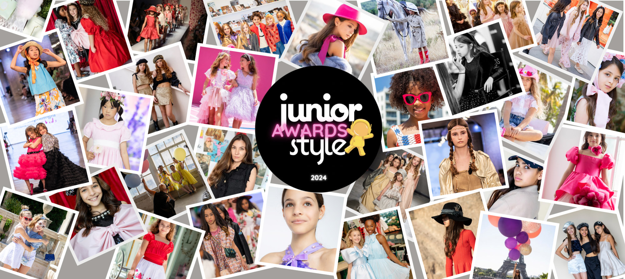 Junior Style Awards - collage and badge