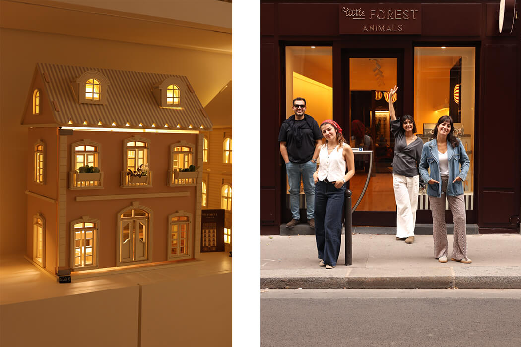 Little Forest Animals dollhouse