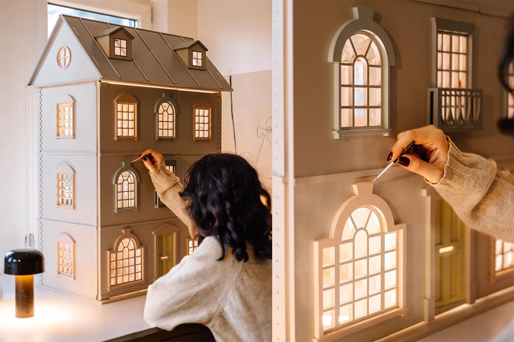 handmade dollhouse