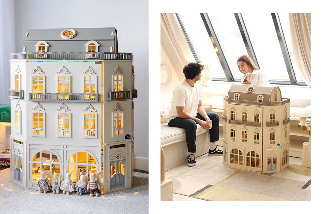 Little Forest Animals luxury dollhouse