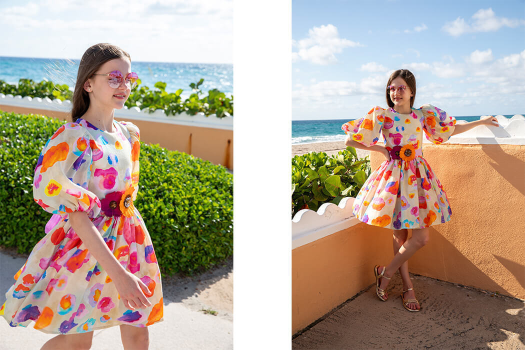 New Capsule Summer Collection from Melis Kaptanoglu Kids: Garden of Sun