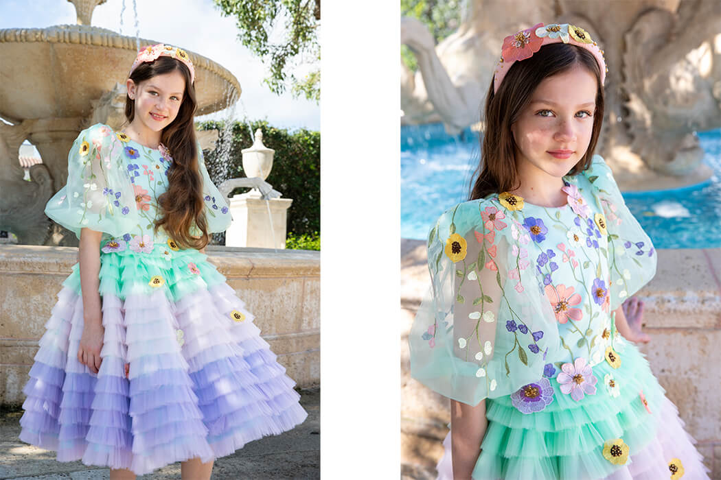 New Capsule Summer Collection from Melis Kaptanoglu Kids: Garden of Sun