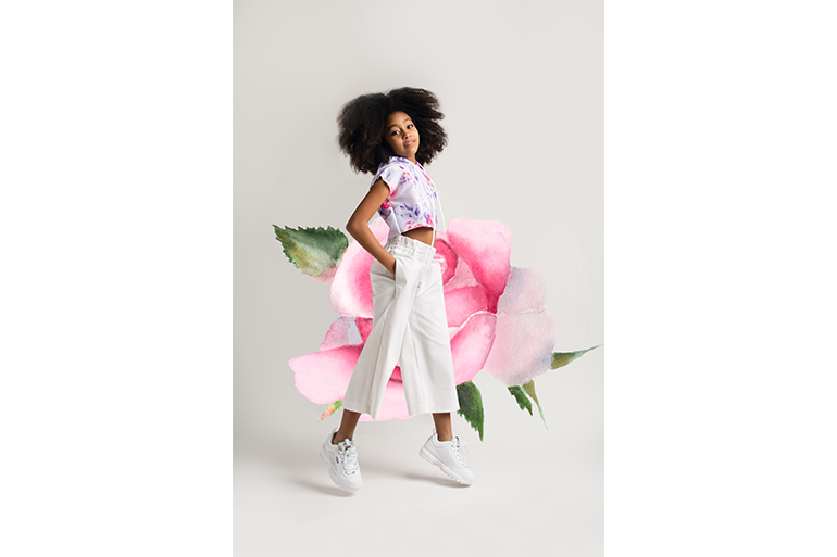 Monday Model: Dorotea Niang - I'll Paint A Rose For You