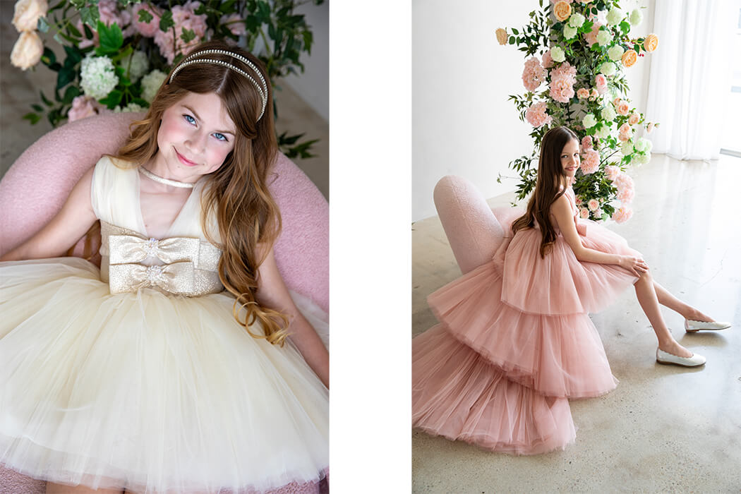 Junior Style kids couture editorial