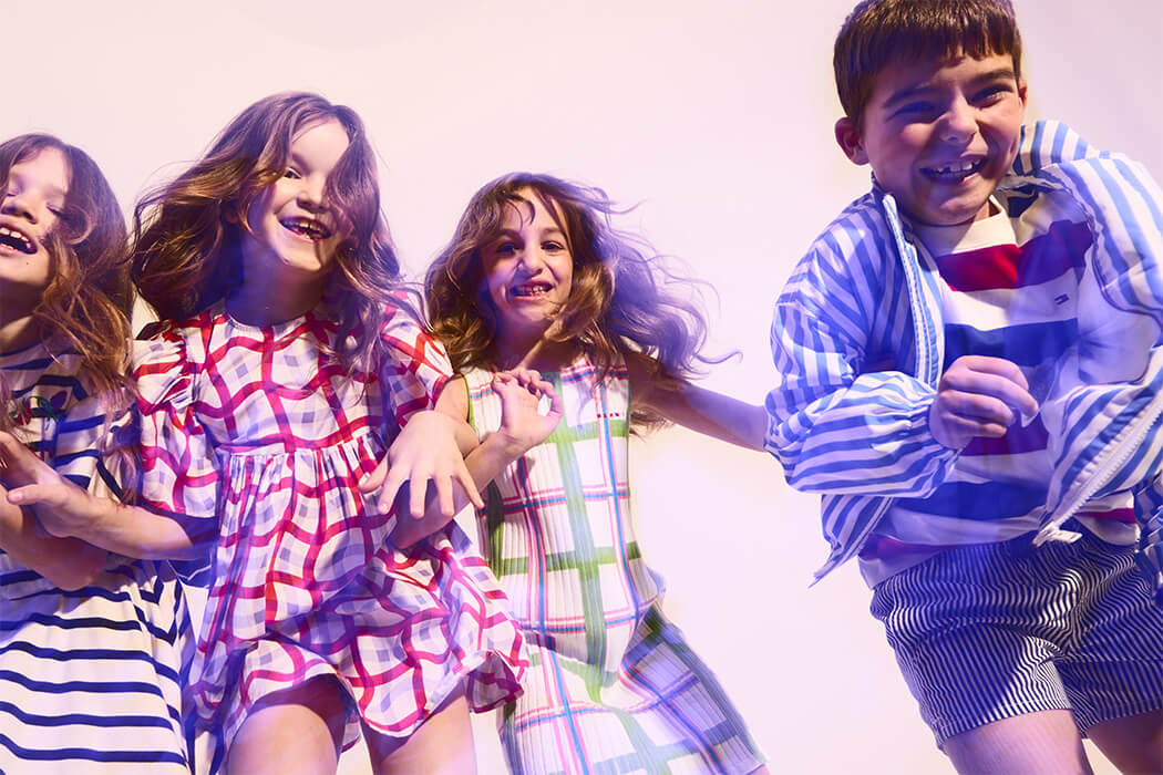 STRIPE OUT LOUD: KIDS FASHION EDITORIAL