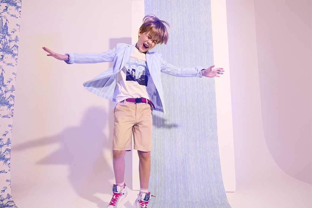 STRIPE OUT LOUD: KIDS FASHION EDITORIAL