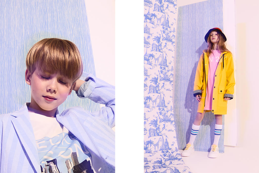 STRIPE OUT LOUD: KIDS FASHION EDITORIAL
