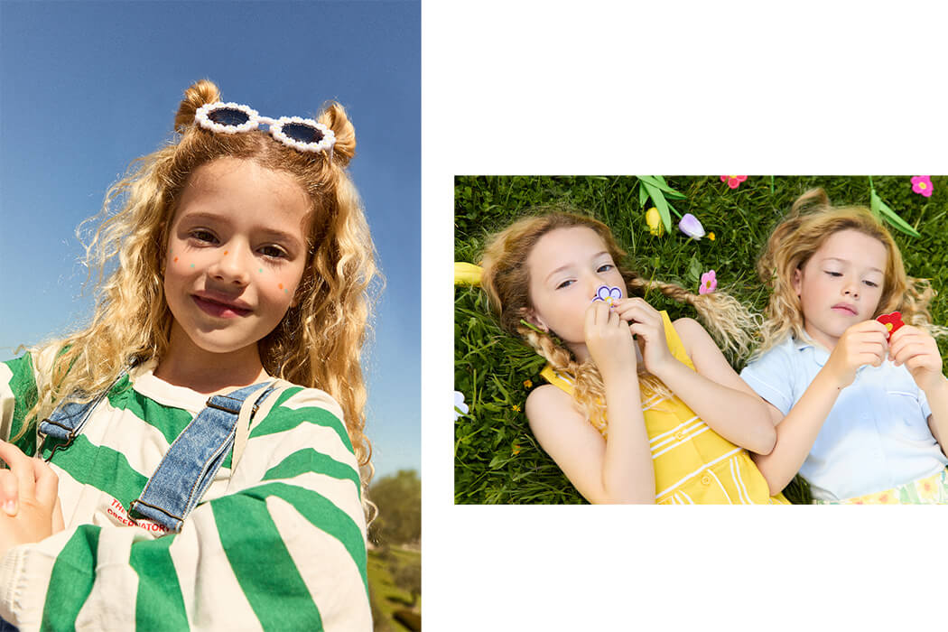 Kids Fashion Editorial: Two of a Kind junior style