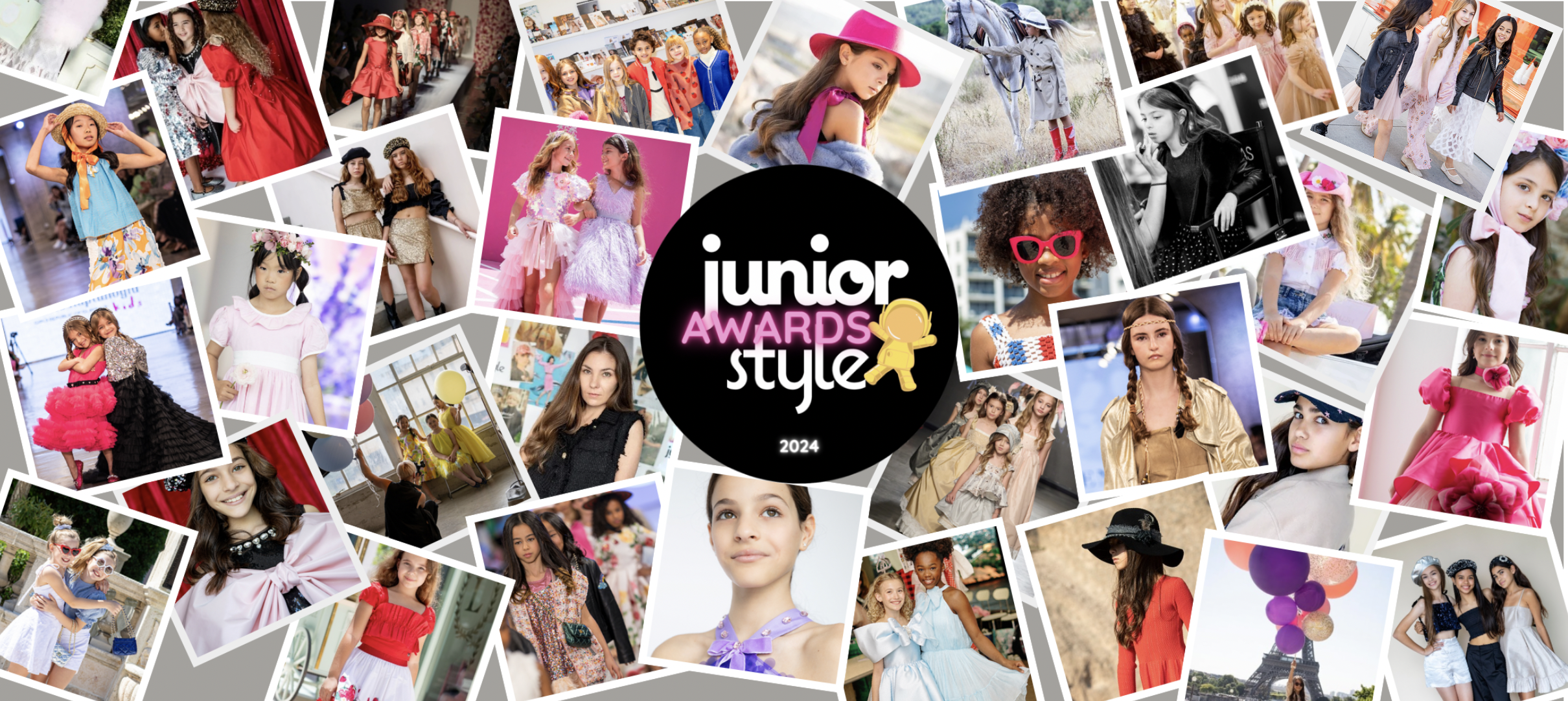 Junior Style Awards - collage and badge
